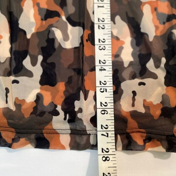 Andrew Christian - Size XL Athletic Sheer Camouflage T-Shirt Khaki Camo/Black - Picture 6 of 10